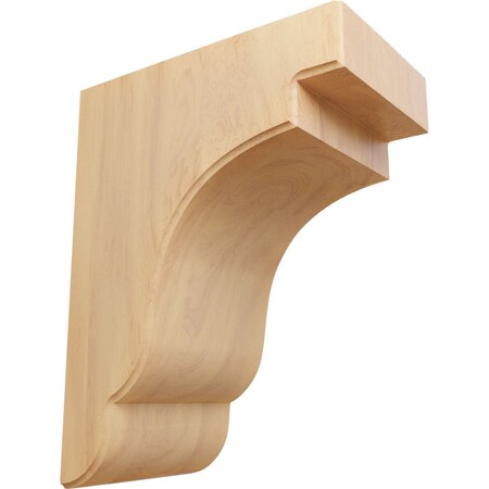 Ekena Millwork 5 1/4"W x 8 1/2"D x 11"H Bedford Bracket, Red Oak BKTW05X09X11BERO